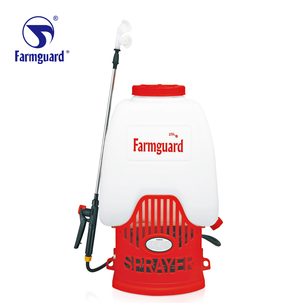 20L 25L PE Backpack Agricultural Sprayer Powered by 12 Volt Battery High Pump GF-25D-01C