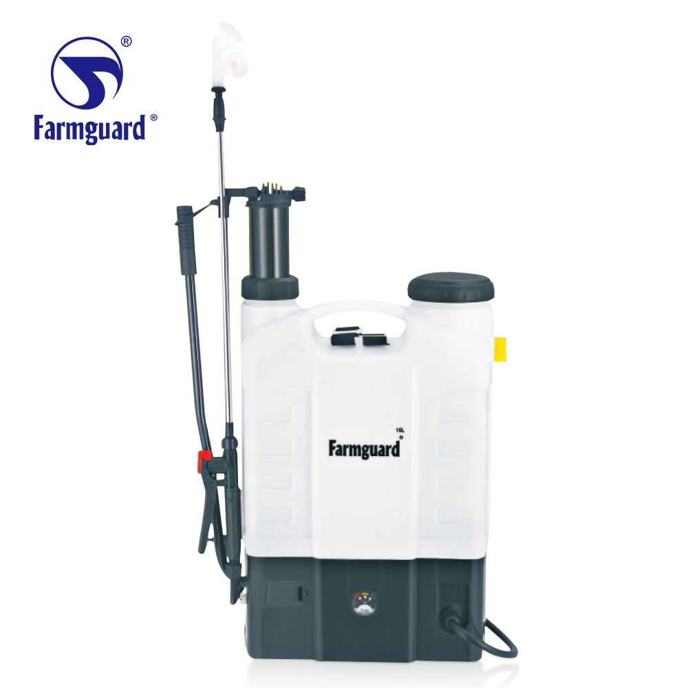 16 Liter Agriculture Garden Battery and Manual Disinfectant Pump Sprayer GF-16SD-01C